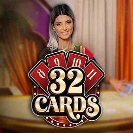 32 Cards logo by Ezugi Red Casino