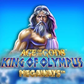 Age Of The Gods: King of Olympus Megaways online game logo by Origins on red-casino.eu