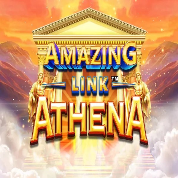Amazing Link Athena logo by SpinPlay Games Red Casino