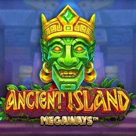 Ancient Island Megaways logo by Pragmatic Play Red Casino