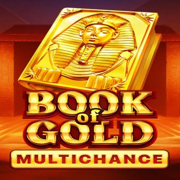 Book of Gold Multichance logo by Playson Red Casino