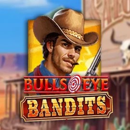Slots logo of Bulls Eye Bandits from Origins at Red Casino