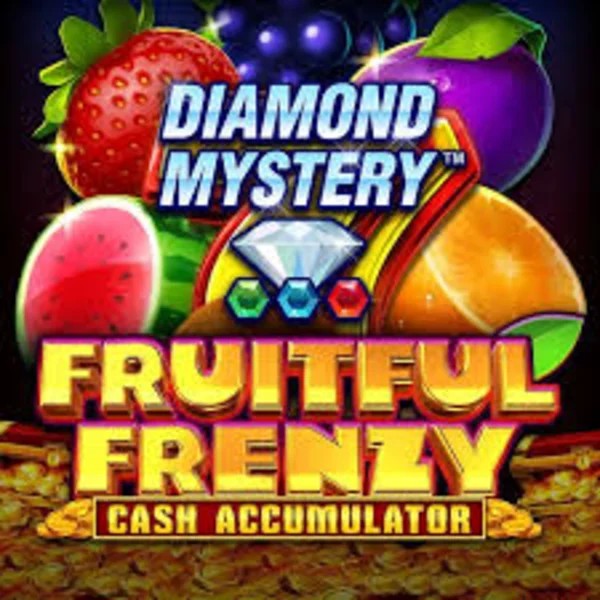Diamond Mystery Fruitful Frenzy Cash Accumulator slot logo by Greentube at Red Casino