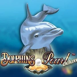 Dolphins Pearl Deluxe logo by Novomatic Red Casino
