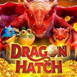 Dragon Hatch logo by PG Soft at Red Casino