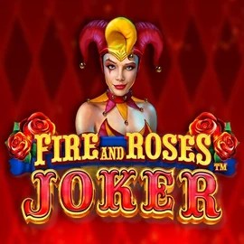 Fire and Roses Joker logo by Triple Edge Studios Red Casino