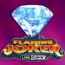 Flaming Joker Link and Win logo – Slots by Barstruck at Red Casino