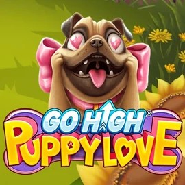Go High Puppy Love logo – Slots by RubyPlay at Red Casino