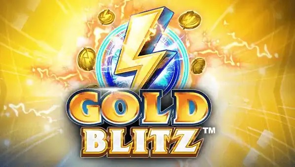 Gold Blitz logo by Fortune Factory Studios at Red Casino