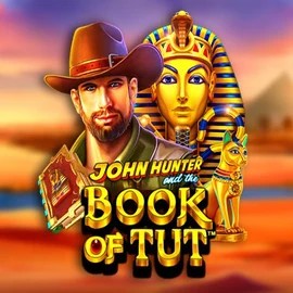 John Hunter and the Book of Tut slot logo by Pragmatic Play at Red Casino