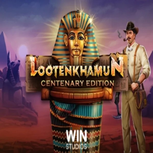 Loot'en Khamun the Dead Sea Scrolls logo – Slots by Win Studios at Red Casino