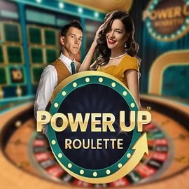 PowerUP Roulette online game logo by Pragmatic Play on red-casino.eu