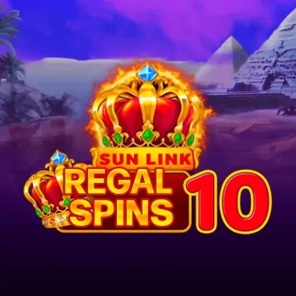 Regal Spins 10 online game logo by PatePlay on red-casino.eu