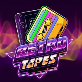 Retro Tapes slot icon by Push Gaming, available at Red Casino