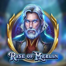 Rise of Merlin slot logo by Play'n GO at Red Casino