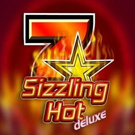 Official Slots logo: Sizzling Hot Deluxe by Novomatic at Red Casino
