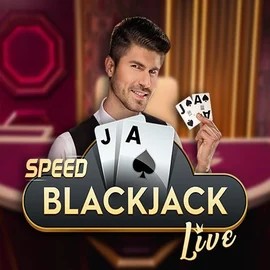 Speed Blackjack logo – Live Casino by Pragmatic Play at Red Casino