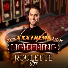 Live Casino logo of XXXtreme Lightning Roulette from Evolution at Red Casino