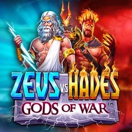 Slots logo of Zeus vs Hades: Gods of War from Pragmatic Play at Red Casino